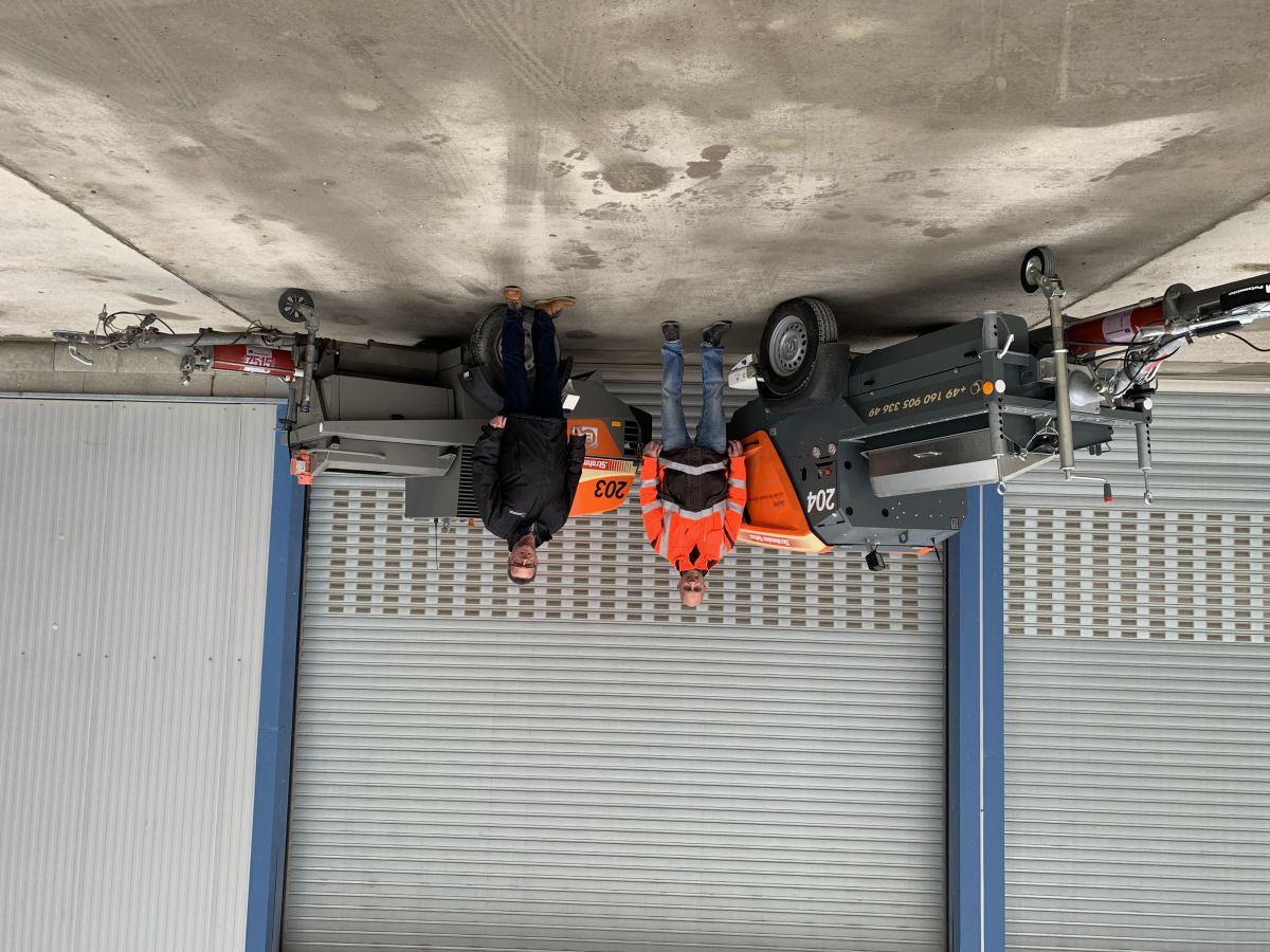 Fließestrichpumpe löst Platzproblem 