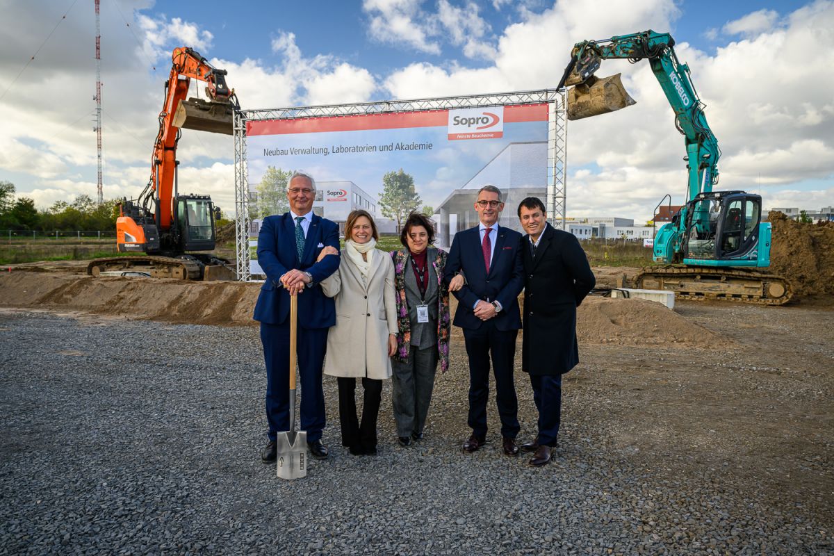 Im Baustoff-Bereich stärker Fuß fassen