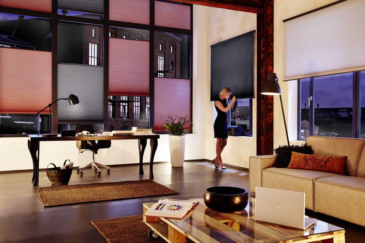 Wabenplissee in der Pantone Trendfarbe 2023