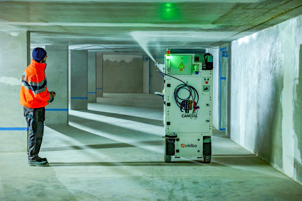 Kollege Roboter entlastet den Maler