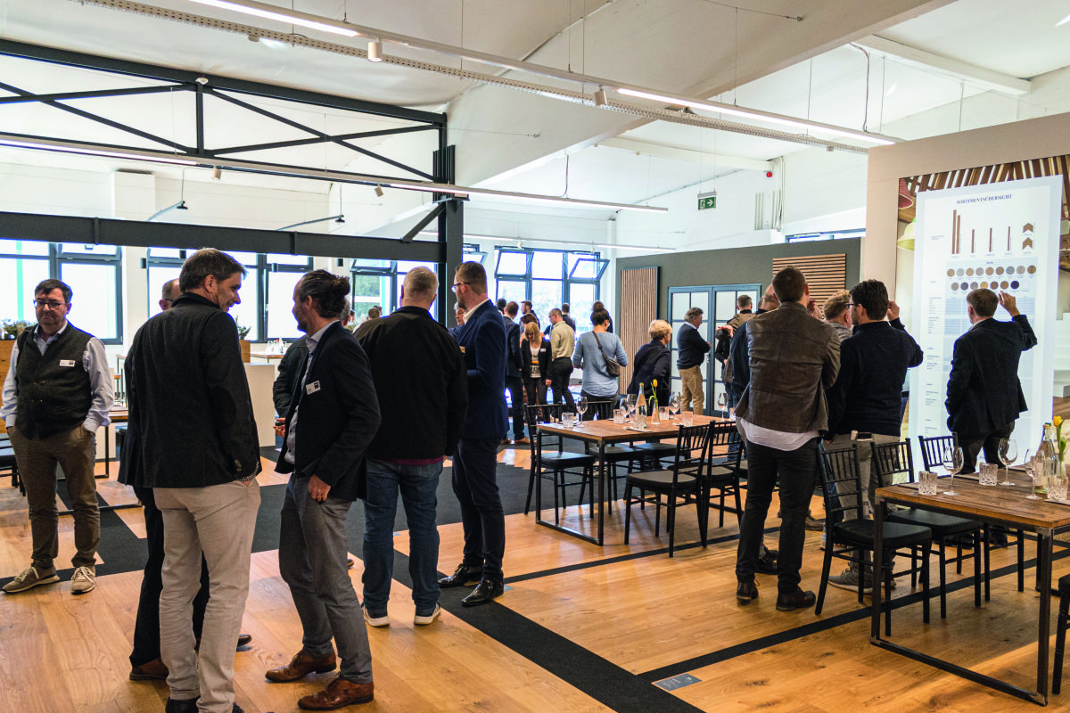 Neuer Hain-Showroom für hochwertige Parkettböden