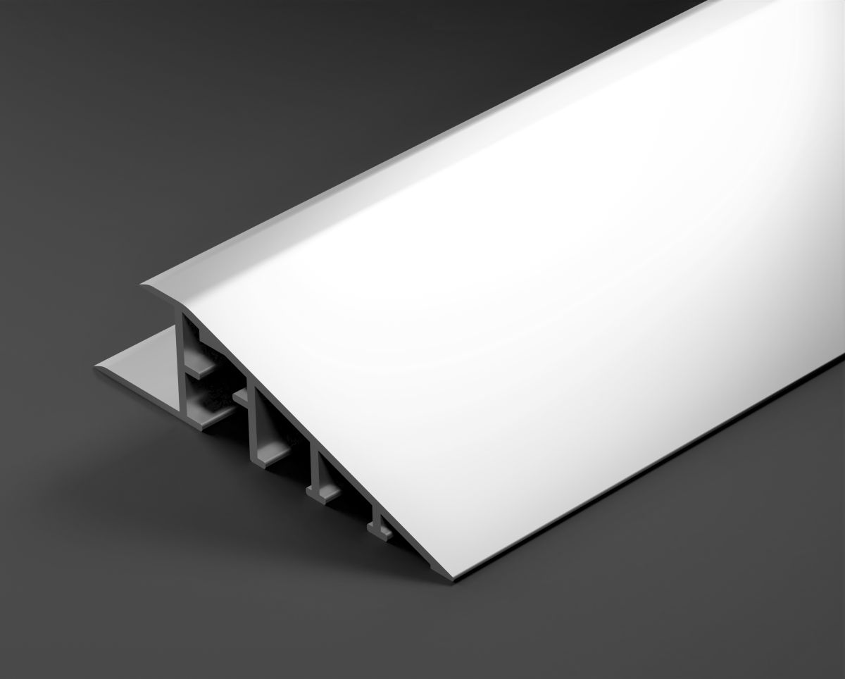 Professionelle Einfassung mit Einschubprofilen