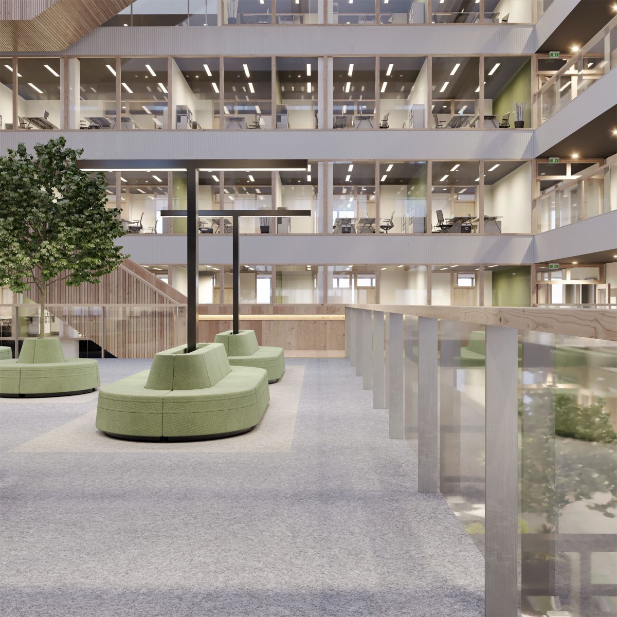 Das volle textile Programm – mit Bahnenware und edlen Teppichen