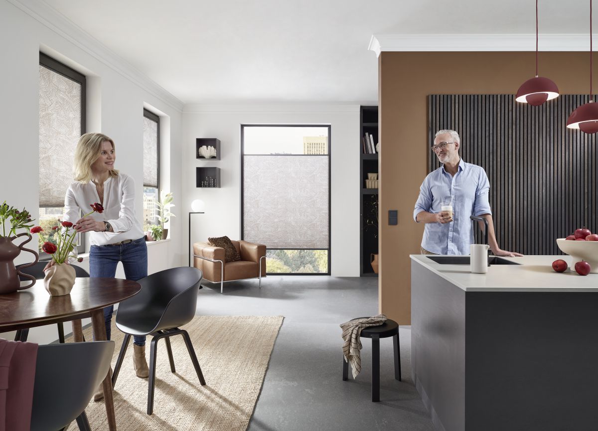 Die neuen Wabenplissees stehen für Ästhetik und Zeitgeist