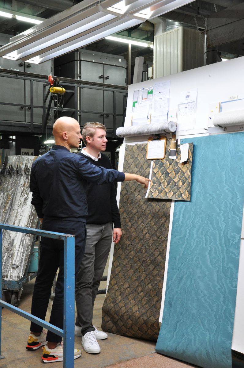 Marburger Tapetenfabrik ist fit für die Zukunft