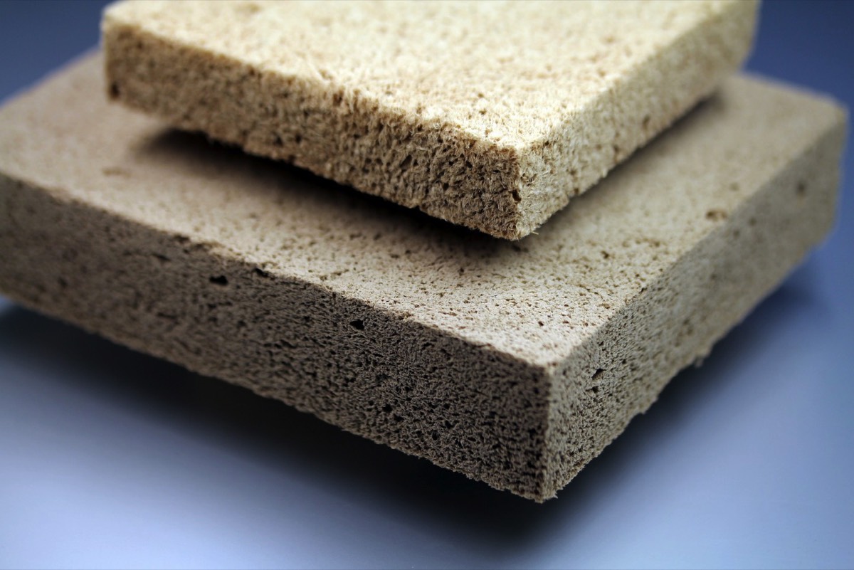 Holzschaum als Dämm- oder Kernmaterial