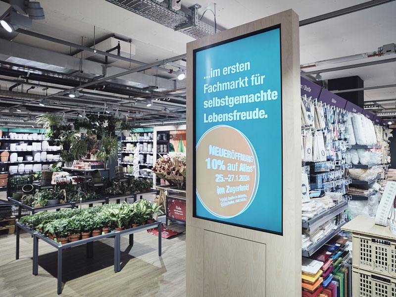"Fachmarkt für selbstgemachte Lebensfreude" 