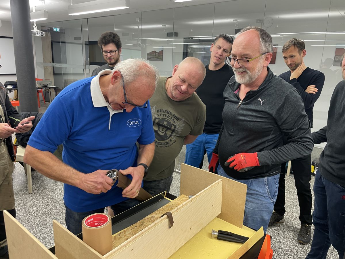 Verein EUFA P+F schult Parkettleger in Tschechien