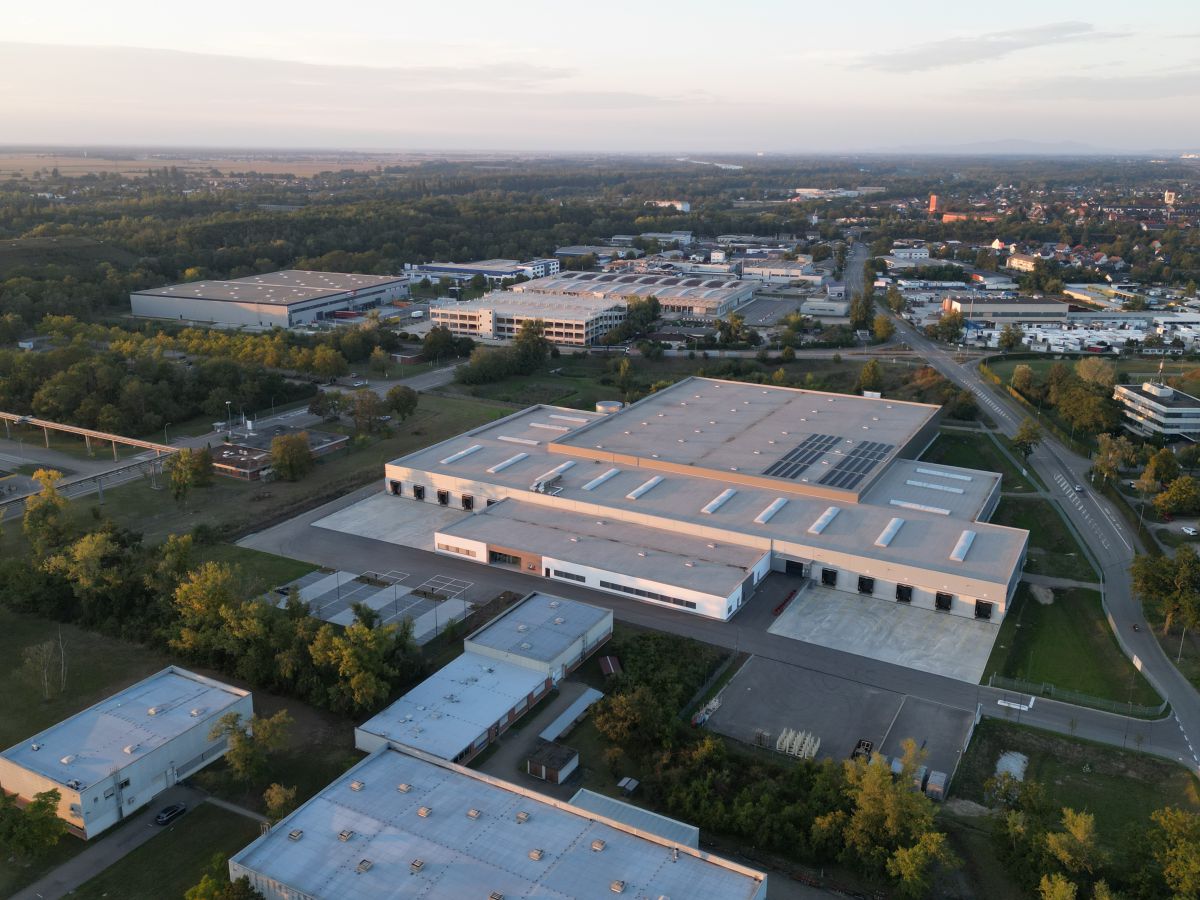 Neues Logistikzentrum in Neuenburg am Rhein