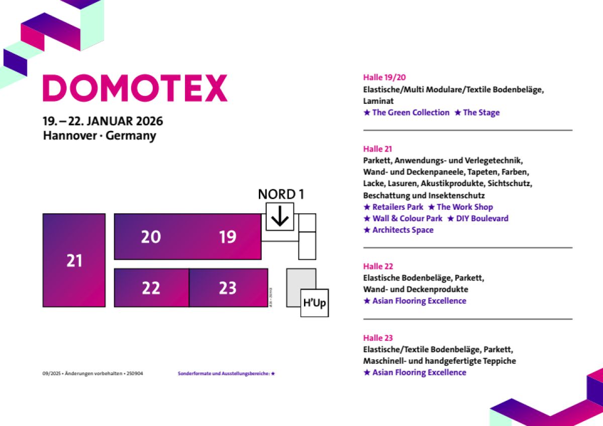 "Die Domotex hat sich neu erfunden"