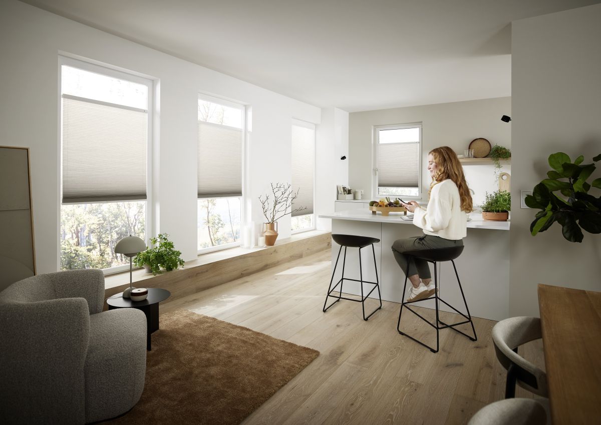 Duo Motion: Hybrides Bediensystem für Duette und Plissees