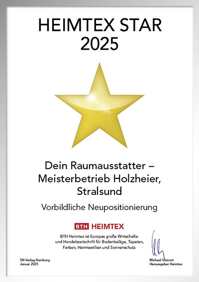 Dein Raumausstatter – Meisterbetrieb Holzheier 