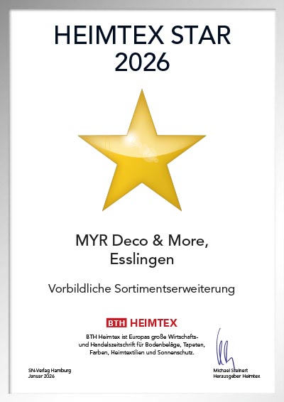 MYR Deco & More - Urkunde MYR Deco & More