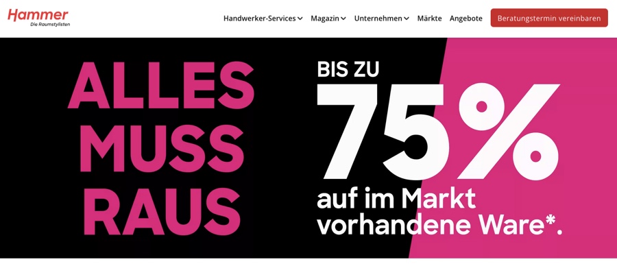 Weiterhin kein Investor für Hammer Raumstylisten