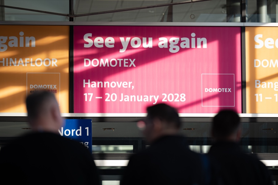 Die Domotex behält ihr neues Konzept als segmentübergreifende Interior-Messe in 2028 bei. Domotex erweitert ihr Portfolio