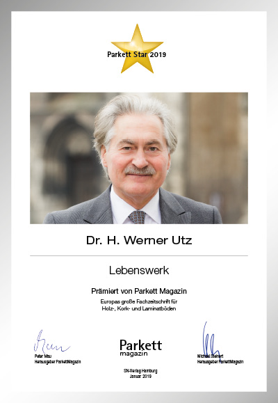Dr. H. Werner Utz, Uzin Utz AG